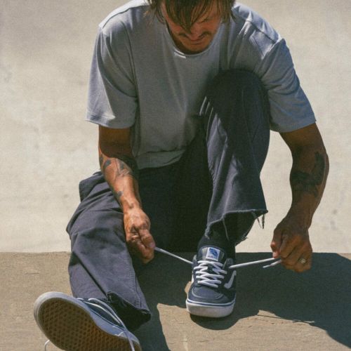 VANS SHOES バンズ シューズ スニーカー SKATE ROWLEY 25TH NAVY/WHITE（US企画） スケートボード スケボー 8