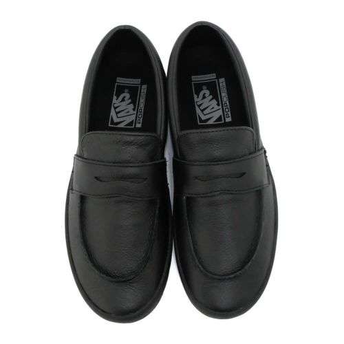 VANS SHOES バンズ シューズ スニーカー SKATE LOAFER BLACK/BLACK（US企画） スケートボード スケボー 1