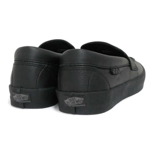 VANS SHOES バンズ シューズ スニーカー SKATE LOAFER BLACK/BLACK（US企画） スケートボード スケボー 2