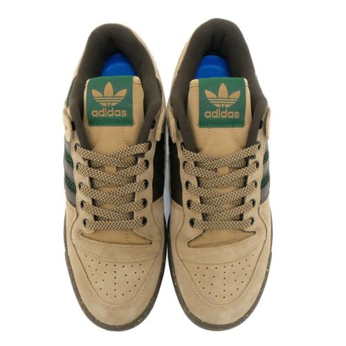 ADIDAS SHOES アディダス シューズ スニーカー FORUM 84 LOW ADV IF9821 CARDBOARD/PRELOVED BROWN/DARK GREEN スケートボード スケボー 1