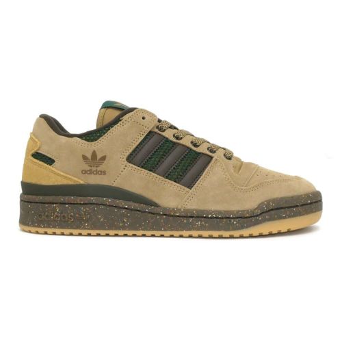 ADIDAS SHOES アディダス シューズ スニーカー FORUM 84 LOW ADV IF9821 CARDBOARD/PRELOVED BROWN/DARK GREEN スケートボード スケボー 3