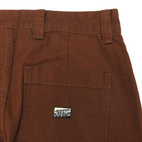 REAL PANTS リアル パンツ ジーンズ TOUGH THREADS BROWN スケートボード スケボー 3