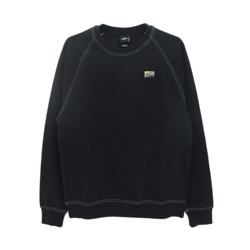 REAL CREW SWEAT リアル トレーナー TOUGH THREADS BLACK スケートボード スケボー 