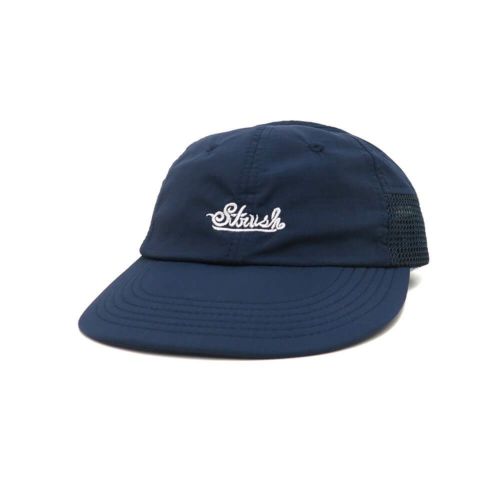 STRUSH CAP ストラッシュ キャップ SIGNATURE EMB NYLON NAVY スケートボード スケボー 