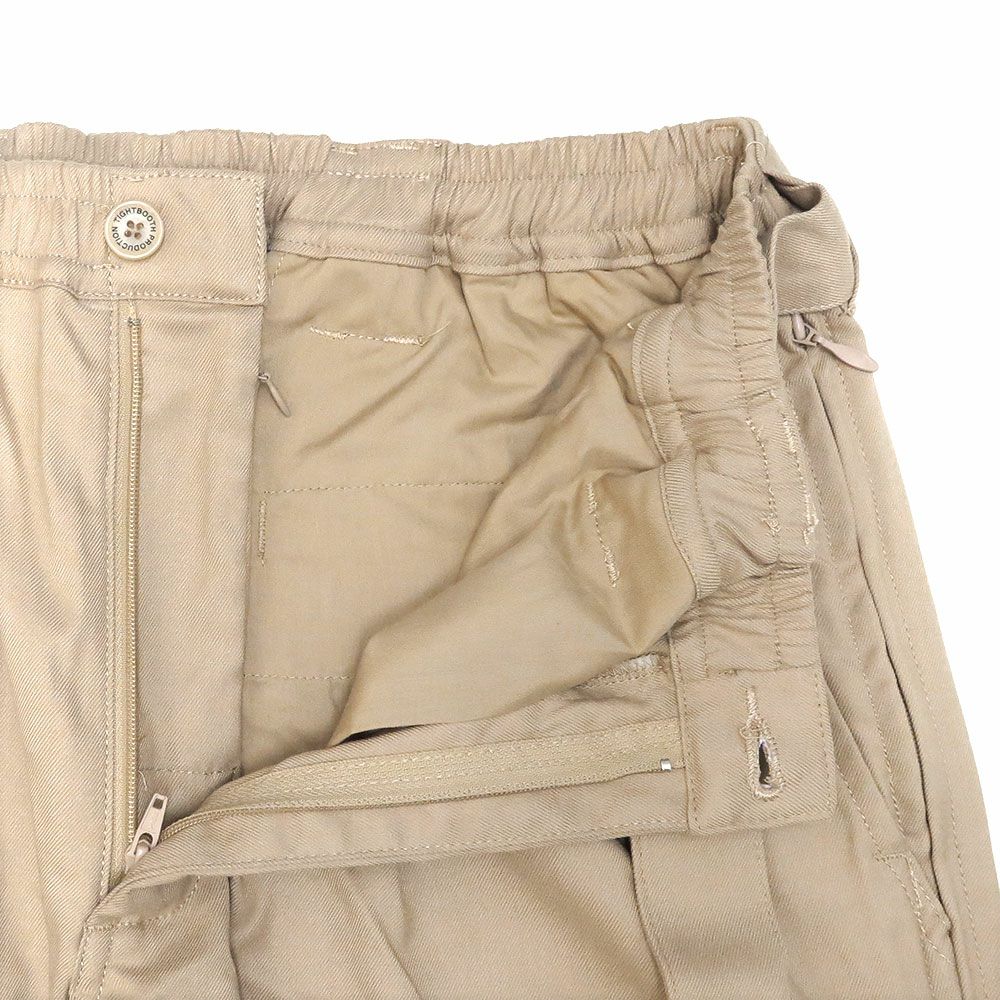 TIGHTBOOTH（TBPR） PANTS タイトブース パンツ ジーンズ BAGGY SLACKS BEIGE スケートボード スケボー 3