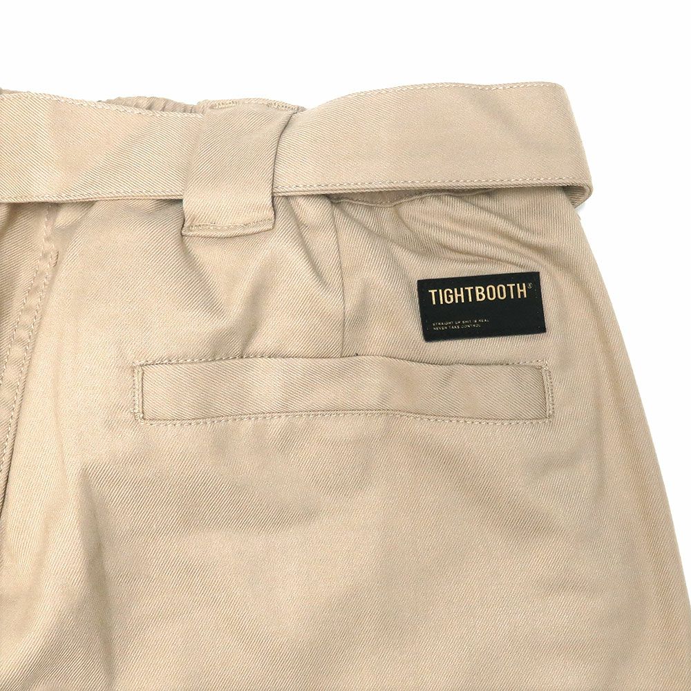 TIGHTBOOTH（TBPR） PANTS タイトブース パンツ ジーンズ BAGGY SLACKS BEIGE スケートボード スケボー 5