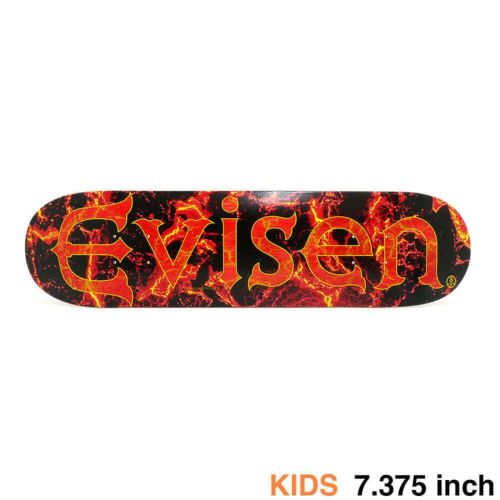 EVISEN DECK エビセン デッキ（子供用） TEAM EVI-LOGO MAGMA 7.375 スケートボード スケボー