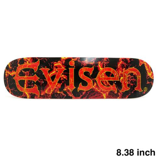 EVISEN DECK エビセン デッキ TEAM EVI-LOGO MAGMA 8.38 スケートボード スケボー