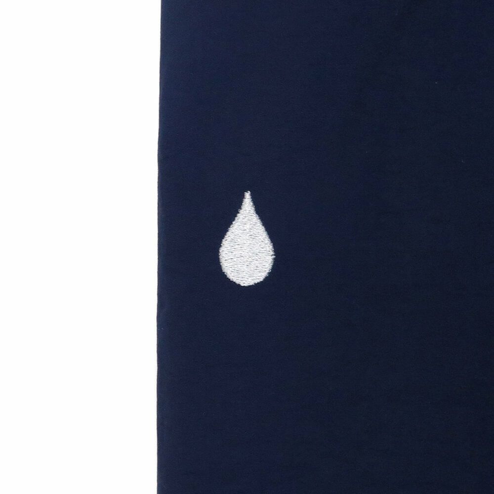  COLOR COMMUNICATIONS PANTS カラーコミュニケーションズ パンツ ジーンズ DRIP EMB LETTER NYLON NAVY スケートボード スケボー 3