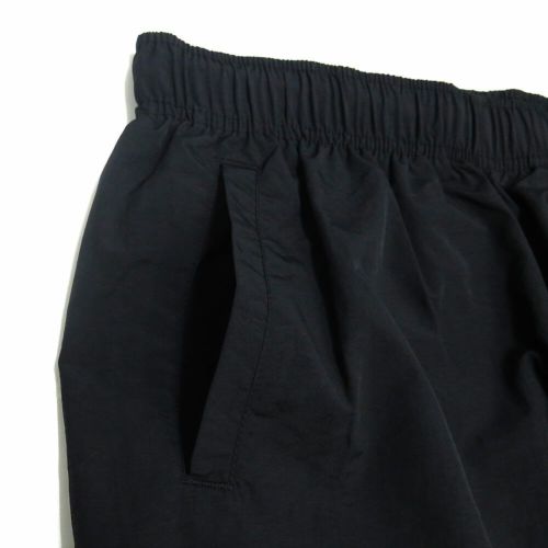 COLOR COMMUNICATIONS PANTS カラーコミュニケーションズ パンツ ジーンズ DRIP EMB LETTER NYLON BLACK スケートボード スケボー 1