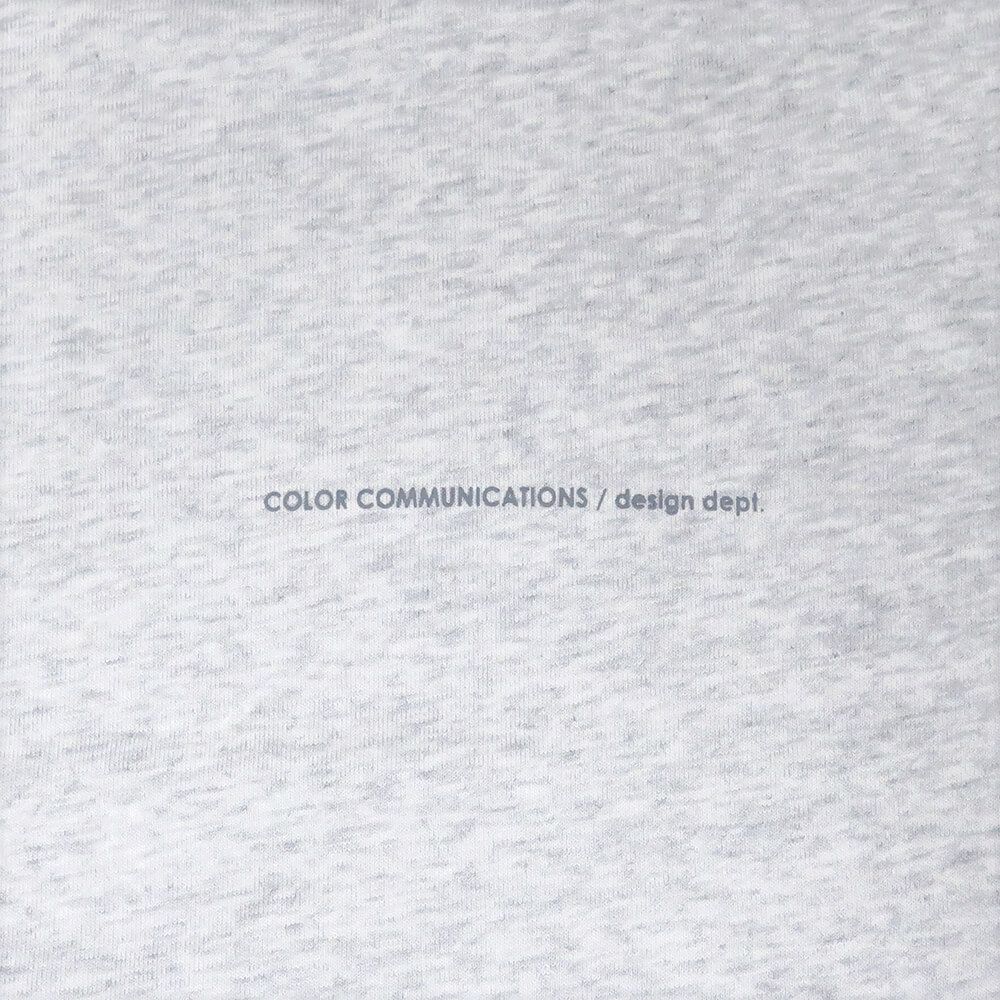 COLOR COMMUNICATIONS CREW SWEAT カラーコミュニケーションズ トレーナー WAWA OWL EMB LETTER ASH 刺繍ロゴ スケートボード スケボー 4