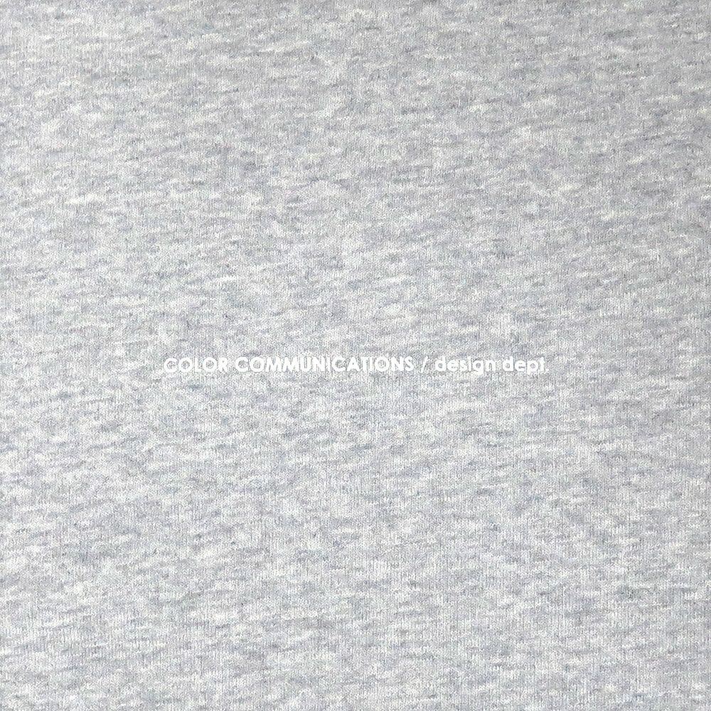 COLOR COMMUNICATIONS HOOD カラーコミュニケーションズ パーカー WAWA OWL EMB LETTER GREY 刺繍ロゴ スケートボード スケボー 4