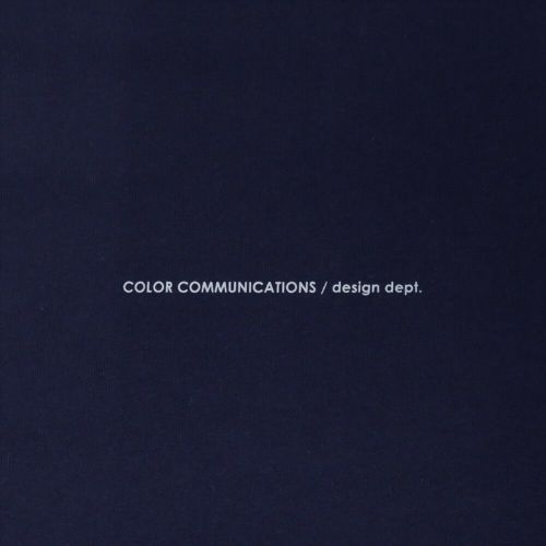 COLOR COMMUNICATIONS HOOD カラーコミュニケーションズ パーカー WAWA OWL EMB LETTER NAVY 刺繍ロゴ スケートボード スケボー 4