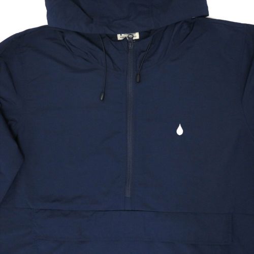 COLOR COMMUNICATIONS JACKET カラーコミュニケーションズ ジャケット DRIP EMB PACKABLE ANORAK NAVY スケートボード スケボー 2