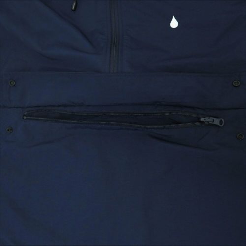 COLOR COMMUNICATIONS JACKET カラーコミュニケーションズ ジャケット DRIP EMB PACKABLE ANORAK NAVY スケートボード スケボー 5