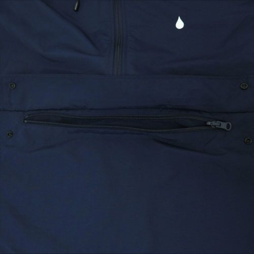 COLOR COMMUNICATIONS JACKET カラーコミュニケーションズ ジャケット DRIP EMB PACKABLE ANORAK NAVY スケートボード スケボー 5