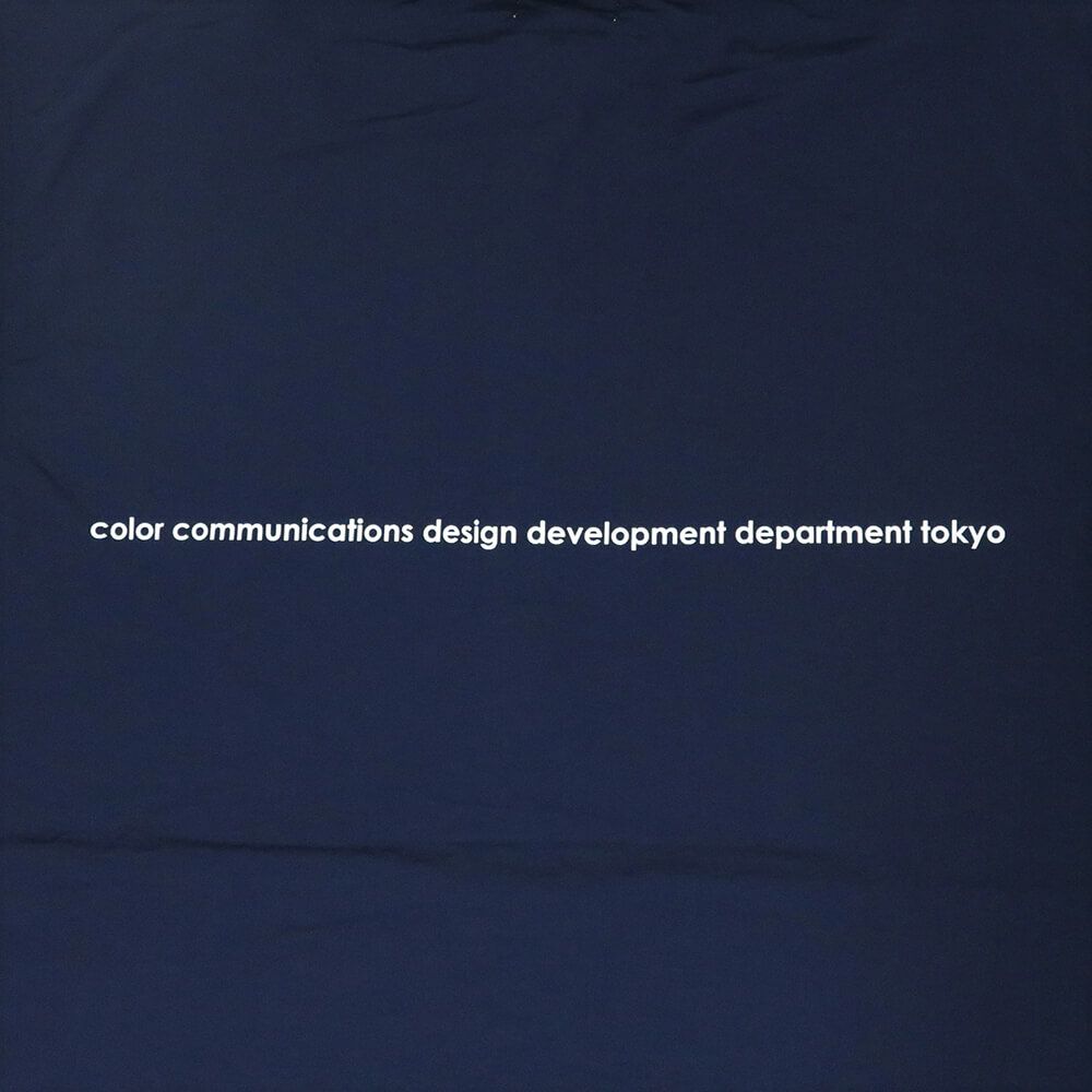 COLOR COMMUNICATIONS JACKET カラーコミュニケーションズ ジャケット DRIP EMB PACKABLE ANORAK NAVY スケートボード スケボー 9