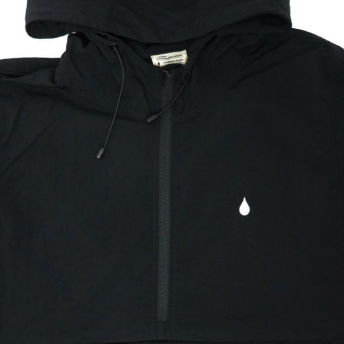 COLOR COMMUNICATIONS JACKET カラーコミュニケーションズ ジャケット DRIP EMB PACKABLE ANORAK BLACK スケートボード スケボー 2