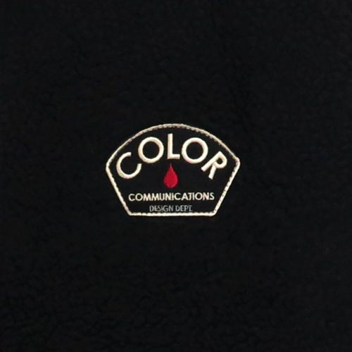 COLOR COMMUNICATIONS JACKET カラーコミュニケーションズ ジャケット DRIP EMB NYLON BOA REVERSIBLE BLACK/BLACK スケートボード スケボー 10