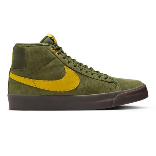 NIKE SB SHOES ナイキSB シューズ スニーカー ZOOM BLAZER MID QS x "ANTIHERO" オリーブ/黄 HM5838-300 スケートボード スケボー 06