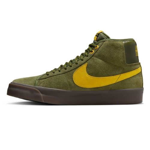 NIKE SB SHOES ナイキSB シューズ スニーカー ZOOM BLAZER MID QS x "ANTIHERO" オリーブ/黄 HM5838-300 スケートボード スケボー 07