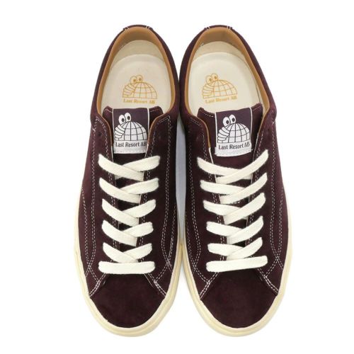 LAST RESORT AB SHOES ラストリゾートエービー シューズ スニーカー VM003 SUEDE LO（BLACK LABEL） FIG RED/WHITE スケートボード スケボー 2