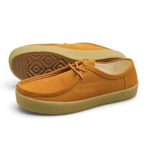 LAST RESORT AB SHOES ラストリゾートエービー シューズ スニーカー VM006 MOC SUEDE LO（BLACK LABEL） SUN ORANGE/GUM スケートボード スケボー 1