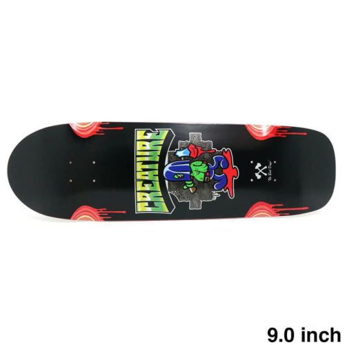 CREATURE DECK クリーチャー デッキ TEAM THE HESHCUTIONER 9.0 WHEEL WELLS スケートボード スケボー