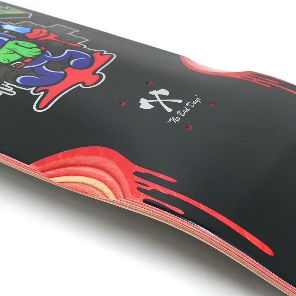 CREATURE DECK クリーチャー デッキ TEAM THE HESHCUTIONER 9.0 WHEEL WELLS スケートボード スケボー 2