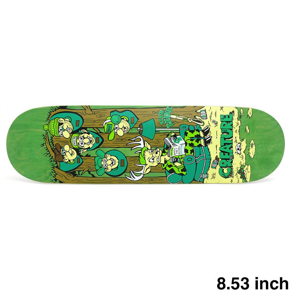CREATURE DECK クリーチャー デッキ KEVIN BAEKKEL BIG GAME 8.53 スケートボード スケボー