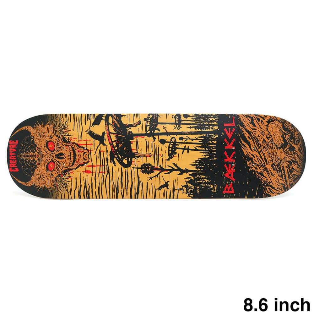 CREATURE DECK クリーチャー デッキ KEVIN BAEKKEL WASTELAND 8.6 スケートボード スケボー