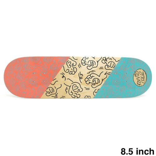 SANTA CRUZ DECK サンタクルーズ デッキ TEAM CONTOUR HAND 8.5 スケートボード スケボー