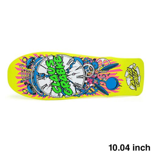 SANTA CRUZ DECK サンタクルーズ デッキ CLAUS GRABKE EXPLODING CLOCK REISSUE 10.04 スケートボード スケボー