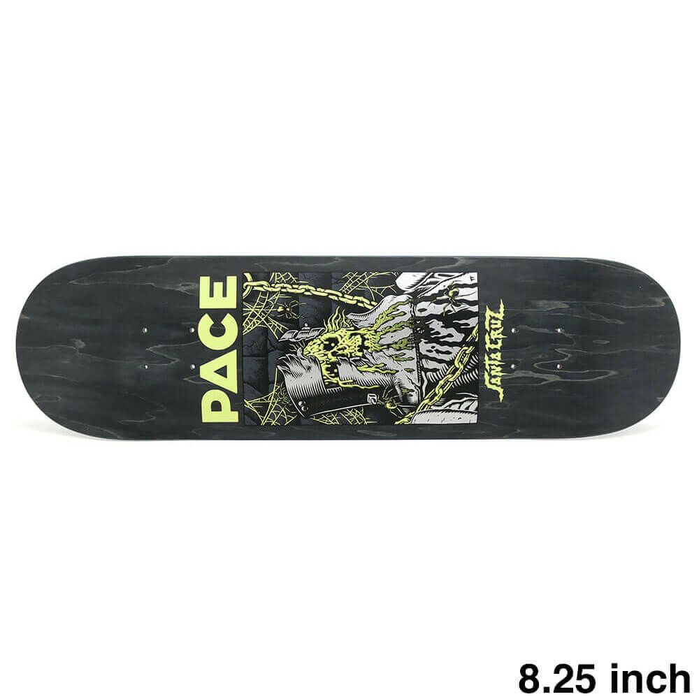 SANTA CRUZ DECK サンタクルーズ デッキ ROB PACE DUNGEON VX BLACK STAIN 8.25 スケートボード スケボー