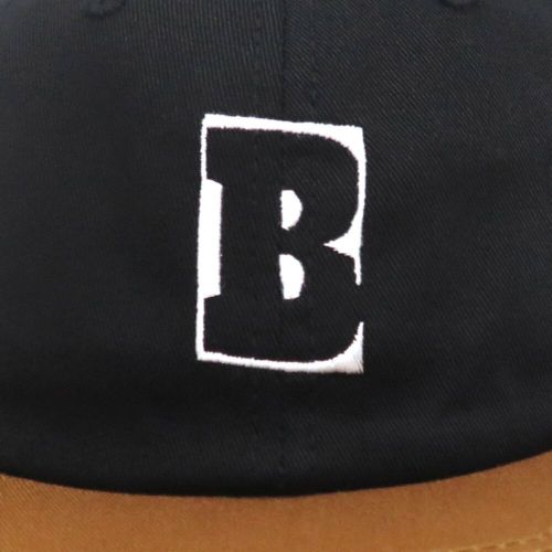 BAKER CAP ベイカー キャップ CAPITAL B SNAPBACK BLACK/BROWN スケートボード スケボー 4