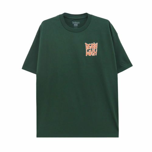 DEATHWISH T-SHIRT デスウィッシュ Tシャツ THE TRUTH SWAMPY FOREST GREEN スケートボード スケボー 1