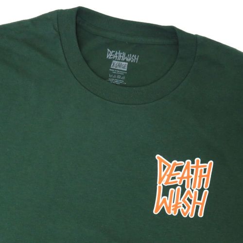 DEATHWISH T-SHIRT デスウィッシュ Tシャツ THE TRUTH SWAMPY FOREST GREEN スケートボード スケボー 2