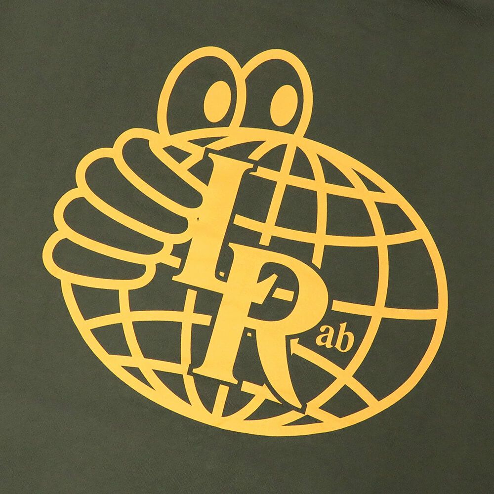 LAST RESORT AB HOOD ラストリゾートエービー パーカー ATLAS MONOGRAM TACTILE GREEN スケートボード スケボー 3