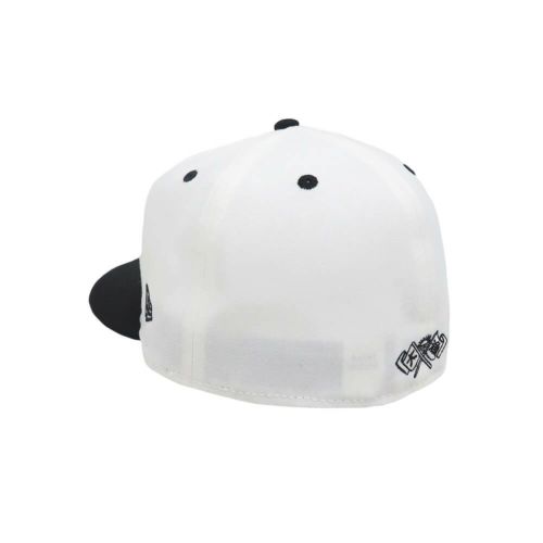 CHAOS FISHING CLUB CAP カオスフィッシングクラブ キャップ LOGO (NEW ERA) WHITE/BLACK スケートボード スケボー 2