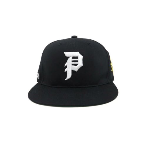 PRIMITIVE CAP プリミティブ キャップ BURNT SNAPBACK BLACK スケートボード スケボー 1