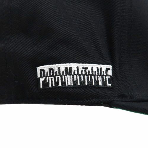 PRIMITIVE CAP プリミティブ キャップ BURNT SNAPBACK BLACK スケートボード スケボー 8