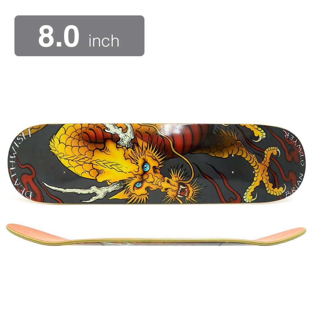 DEATHWISH DECK デスウィッシュ デッキ BRIAN O'DWYER SPIRIT ANIMAL 8.0 スケートボード スケボー