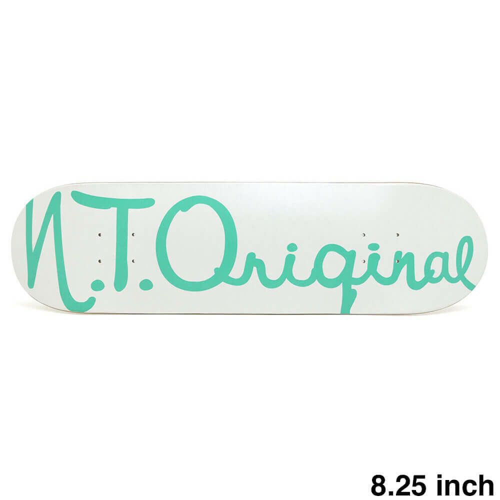 N.T.ORIGINAL DECK エヌティーオリジナル デッキ TEAM LOGO GLOW IN THE DARK 8.25 スケートボード スケボー