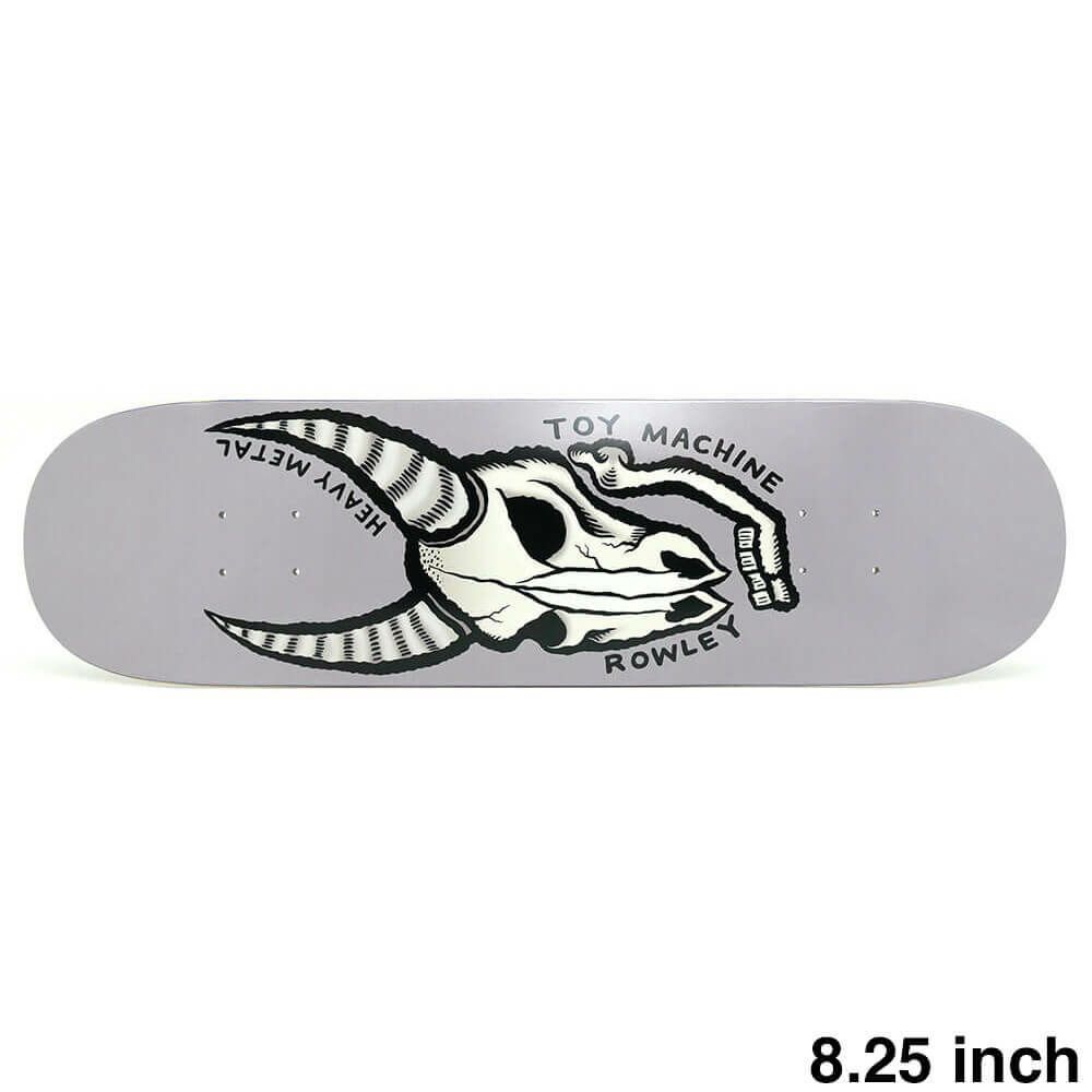 TOY MACHINE DECK トイマシーン デッキ GEOFF ROWLEY HEAVY METAL 8.25 スケートボード スケボー