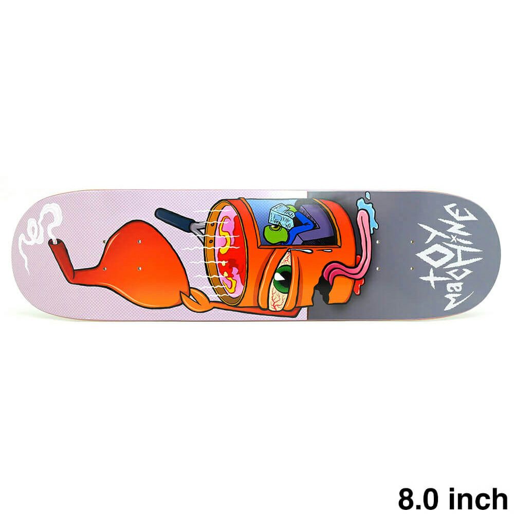 TOY MACHINE DECK トイマシーン デッキ TEAM BRAIN SIZZLE 8.0 スケートボード スケボー