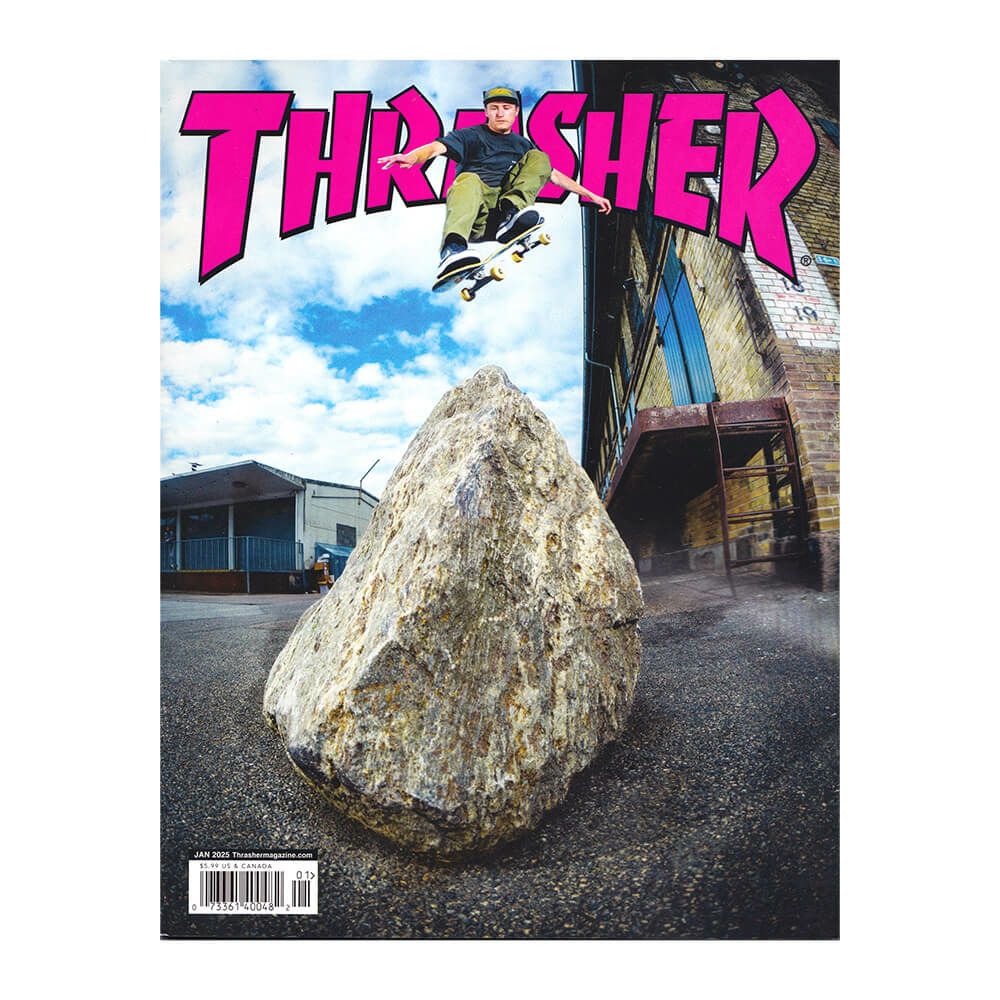 THRASHER MAGAZINE スラッシャー 雑誌 2025年1月号 スケートボード スケボー