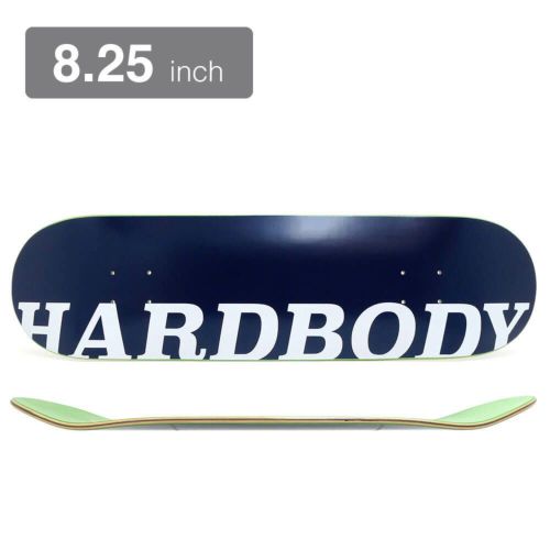 HARDBODY DECK ハードボディ デッキ TEAM CLASSIC LOGO NAVY/WHITE 8.25 スケートボード スケボー