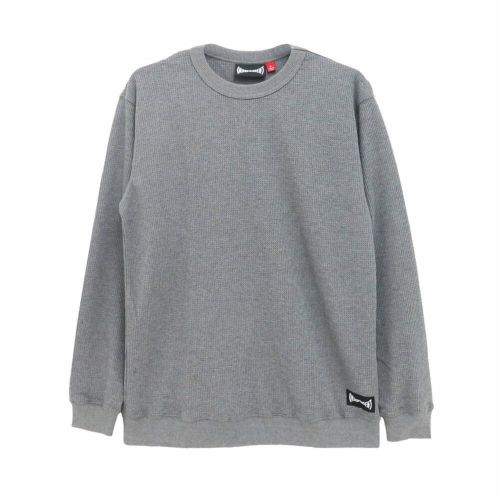  INDEPENDENT LONG SLEEVE インディペンデント ロングスリーブTシャツ CANNERY THERMAL GREY スケートボード スケボー 