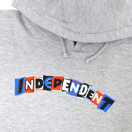  INDEPENDENT HOOD インディペンデント パーカー LANCE MOUNTAIN RANSOME GREY スケートボード スケボー 2