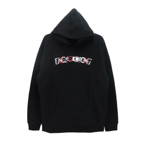  INDEPENDENT HOOD インディペンデント パーカー LANCE MOUNTAIN RANSOME BLACK スケートボード スケボー 